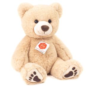 Teddybjörn med broderade tassar